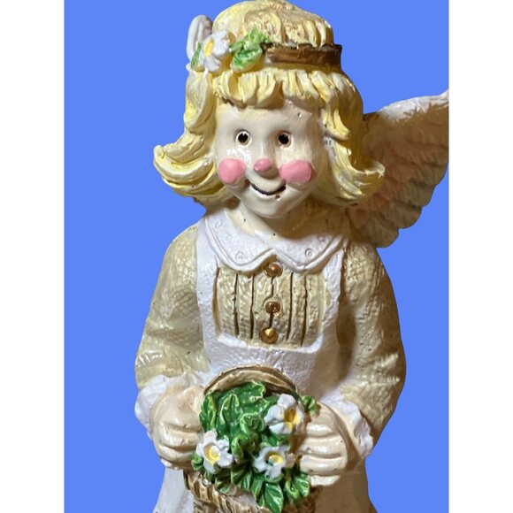 Hermitage Pottery January Month of the Year Angel 1998 - Picture 2 of 11